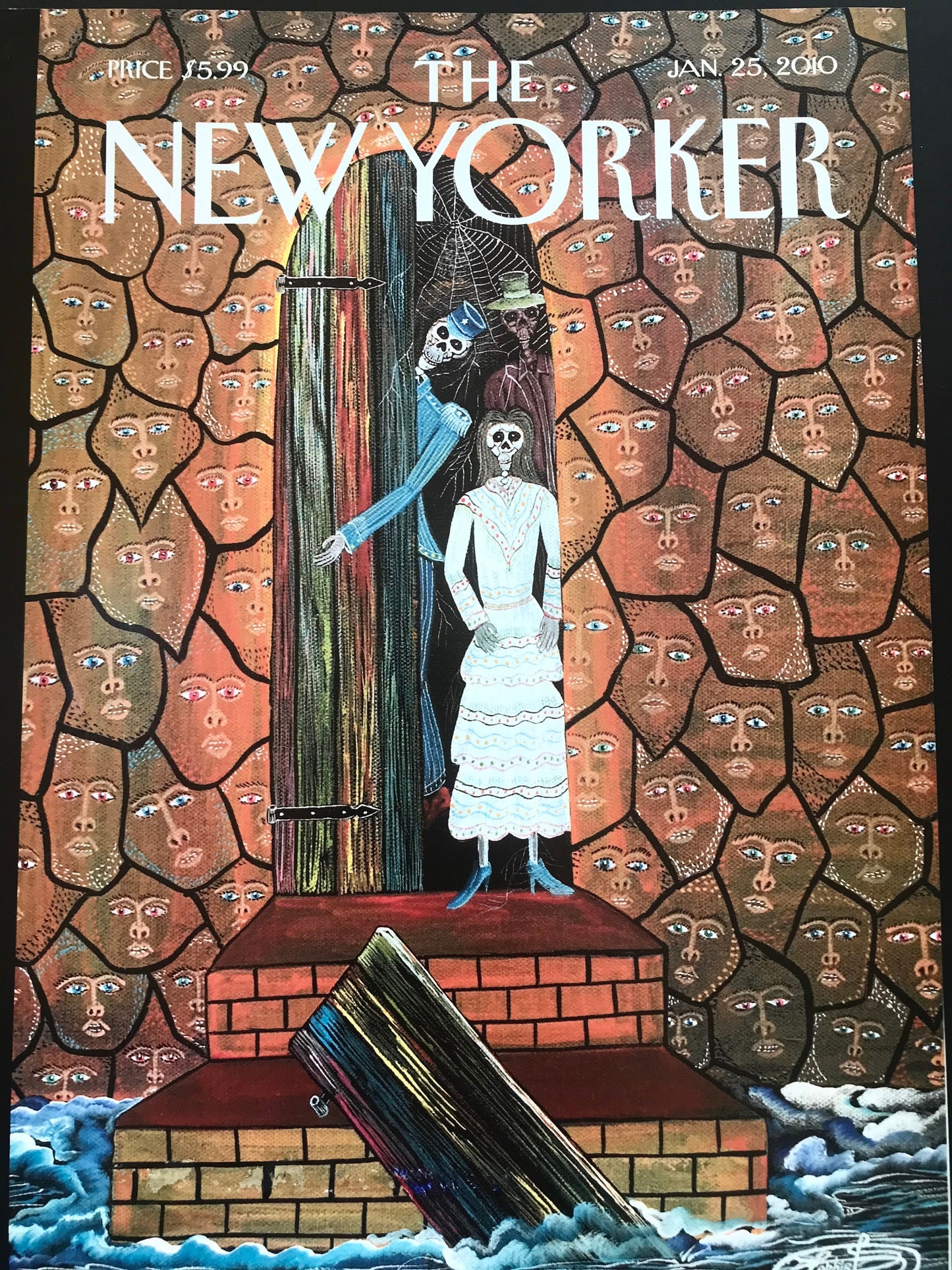 The NEW YORKER magazine cover only -  January 25, 2010
