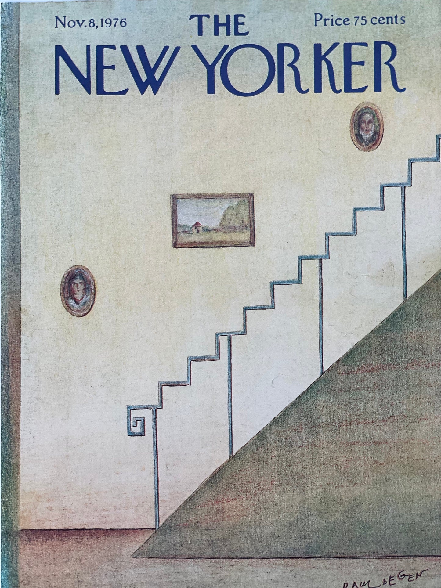 November 8, 1976 - The NEW YORKER Magazine original cover