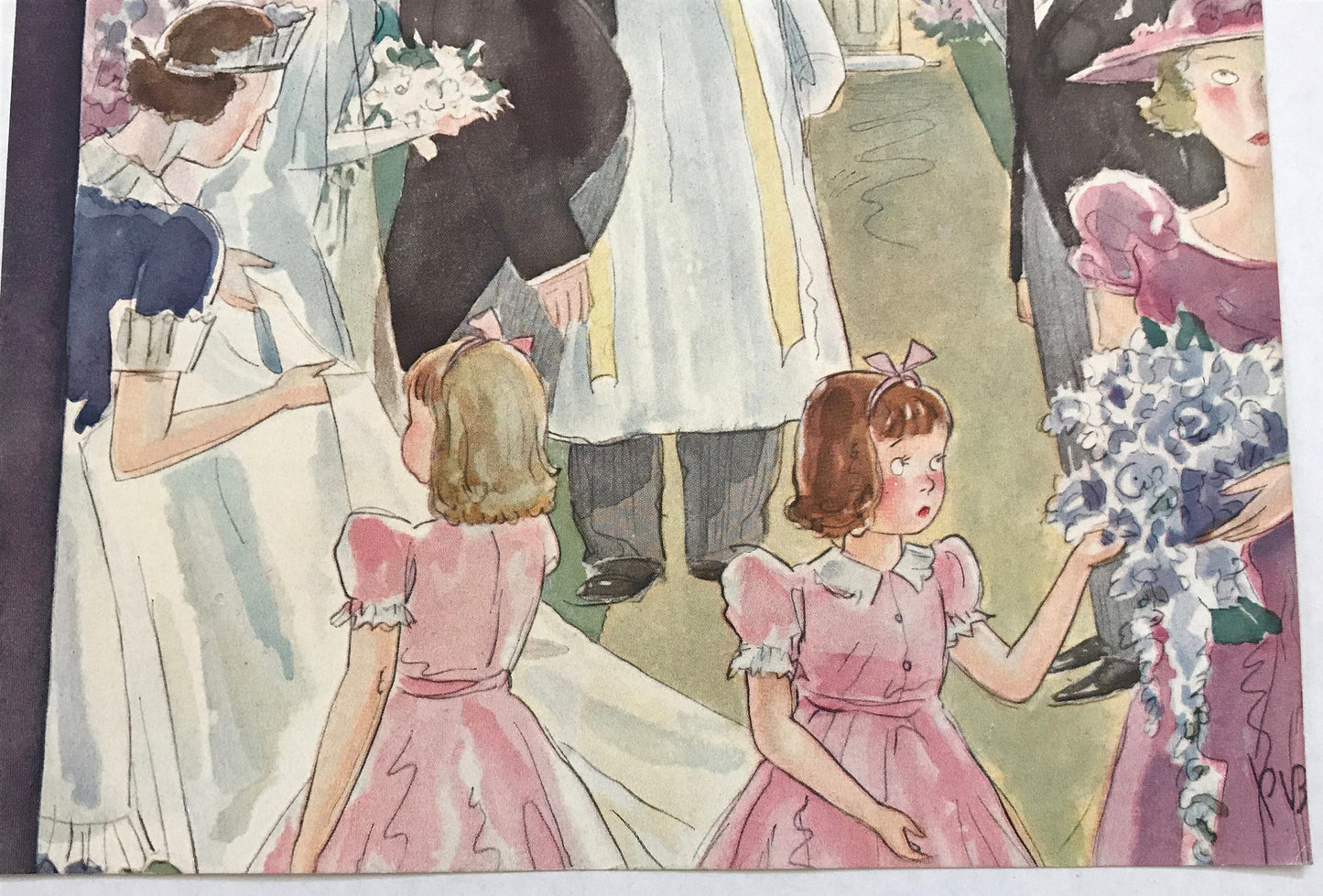 The NEW YORKER Magazine very rare original cover - June 17, 1939 - Perry Barlow - wedding