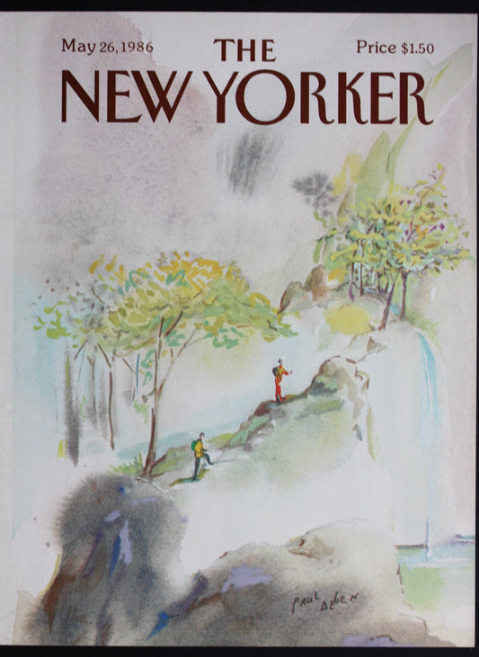 The NEW YORKER Magazine original cover - May 26, 1986