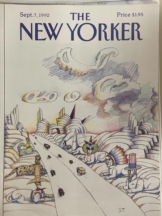 NEW YORKER Magazine cover - September 7, 1992