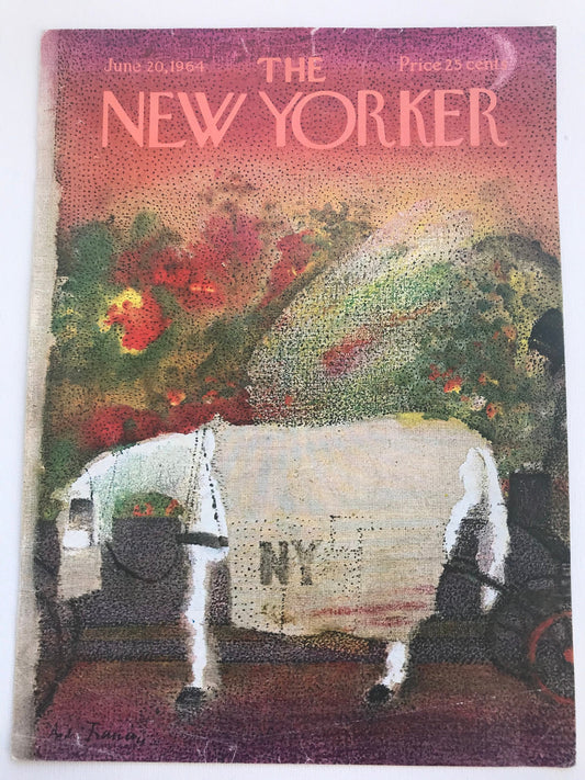 NEW YORKER Magazine cover - September 20, 1964
