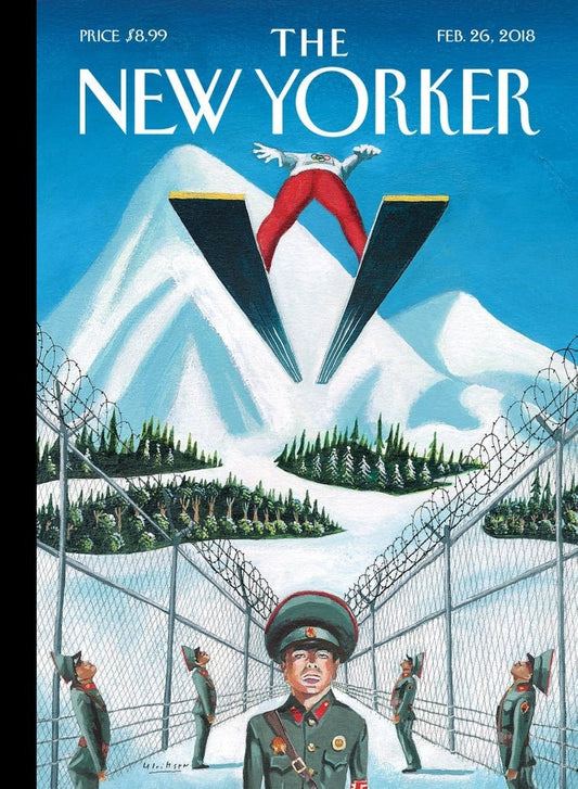 The New Yorker Magazine original cover - February 26, 2018