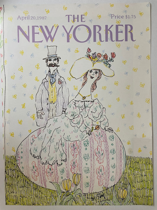 April 20, 1987 - The NEW YORKER Magazine original cover - by William Steig