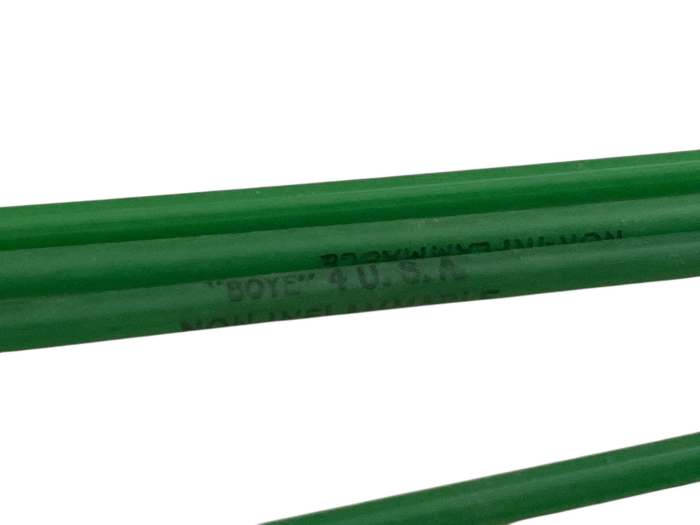 1950's Vintage Boye Double Pointed Knitting Needles – Celluloid Acetate Plastic 7”   Non-Inflammable Marked, Mid-Century Craft Supplies