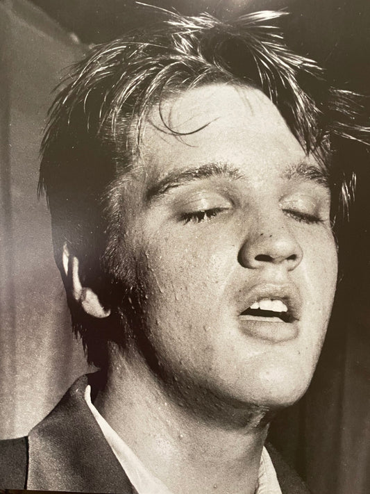 Legendary Rock 'N Roll - Elvis Presley - print from vintage book - 12" x 10"