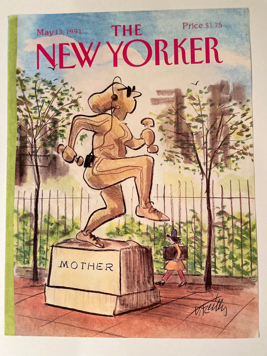 May 13, 1991 - The NEW YORKER Magazine original cover - Mom, Mother, Mother's Day