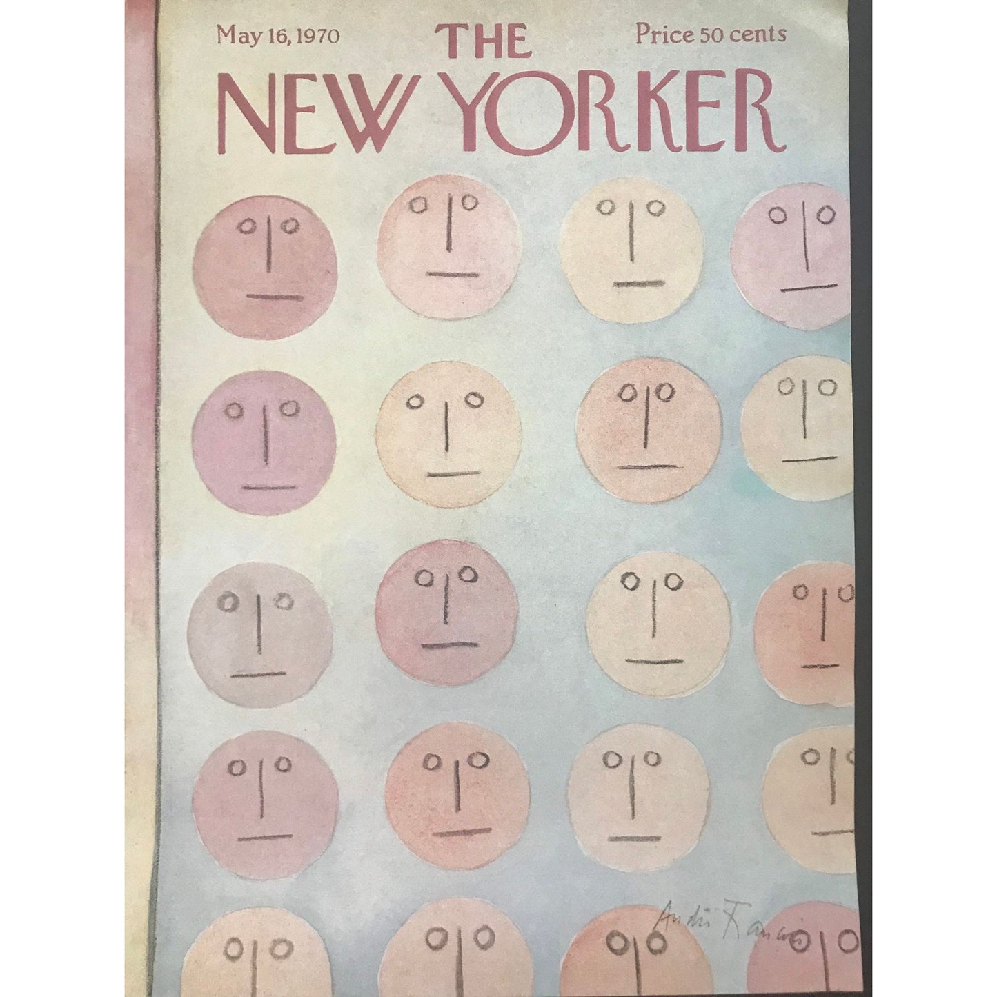 May 16, 1970 - The NEW YORKER Magazine original cover