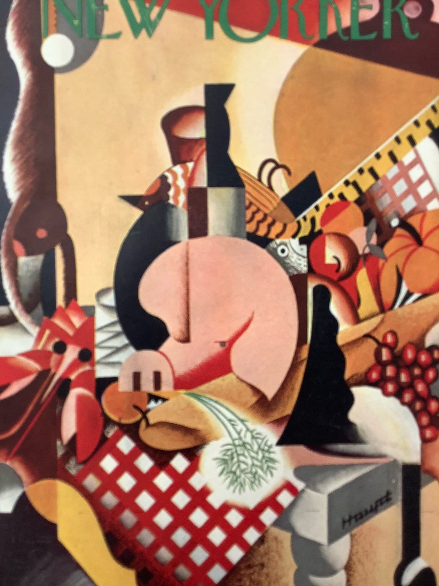 The NEW YORKER Magazine very rare original cover - November 22, 1930