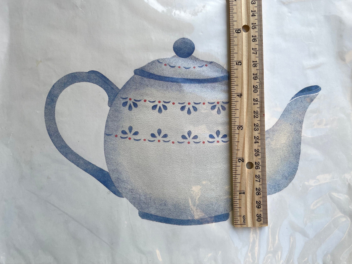 Designer Stencils original teapot stencil - in original packaging