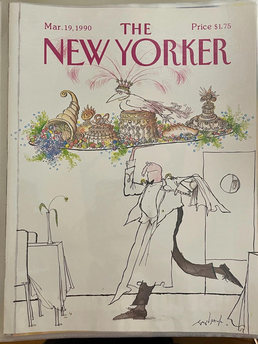 March 19, 1990 - The NEW YORKER Magazine original cover