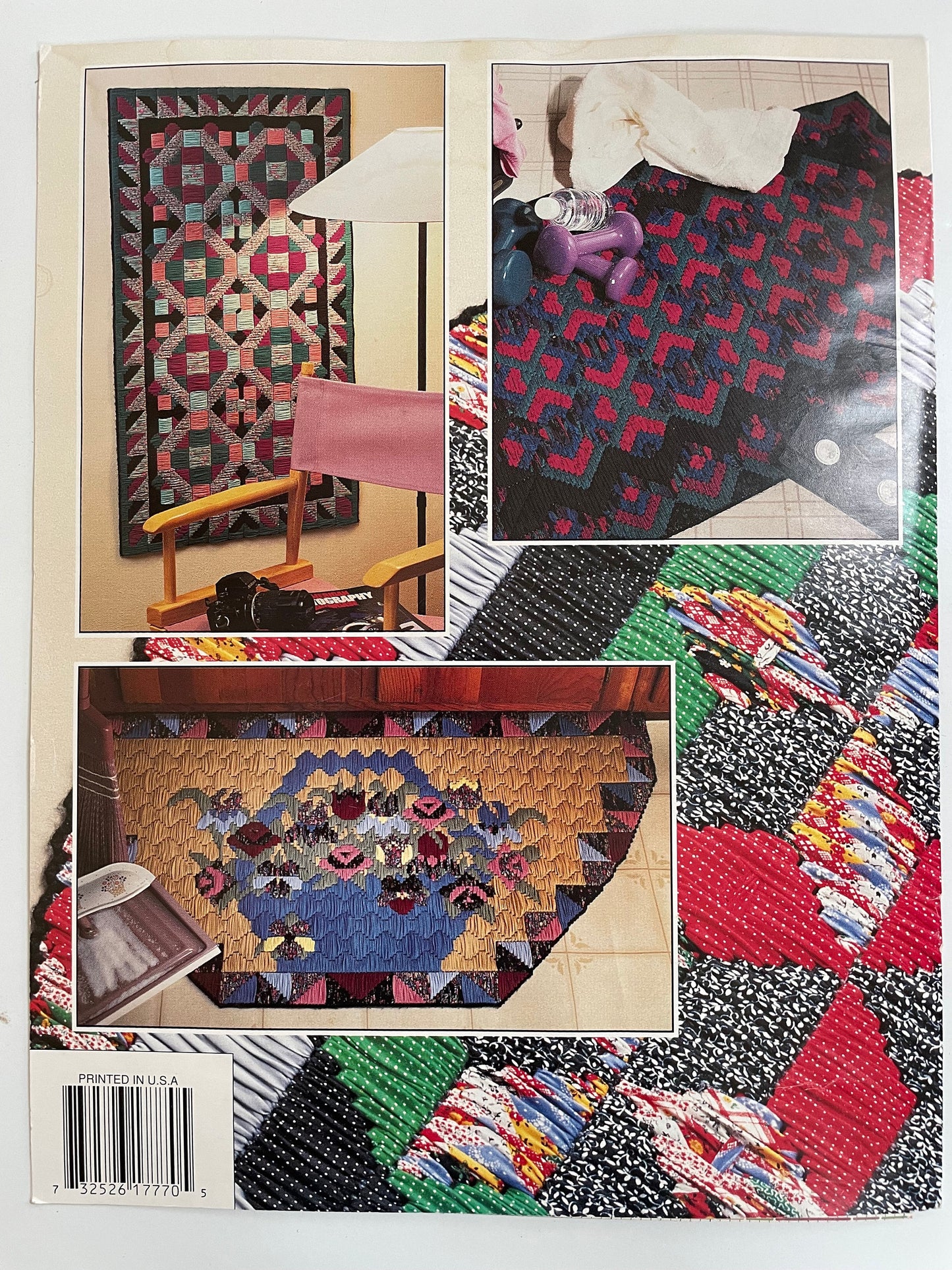 Plastic Canvas Rag Rug Quilt Patterns, Annie's Attic 87077