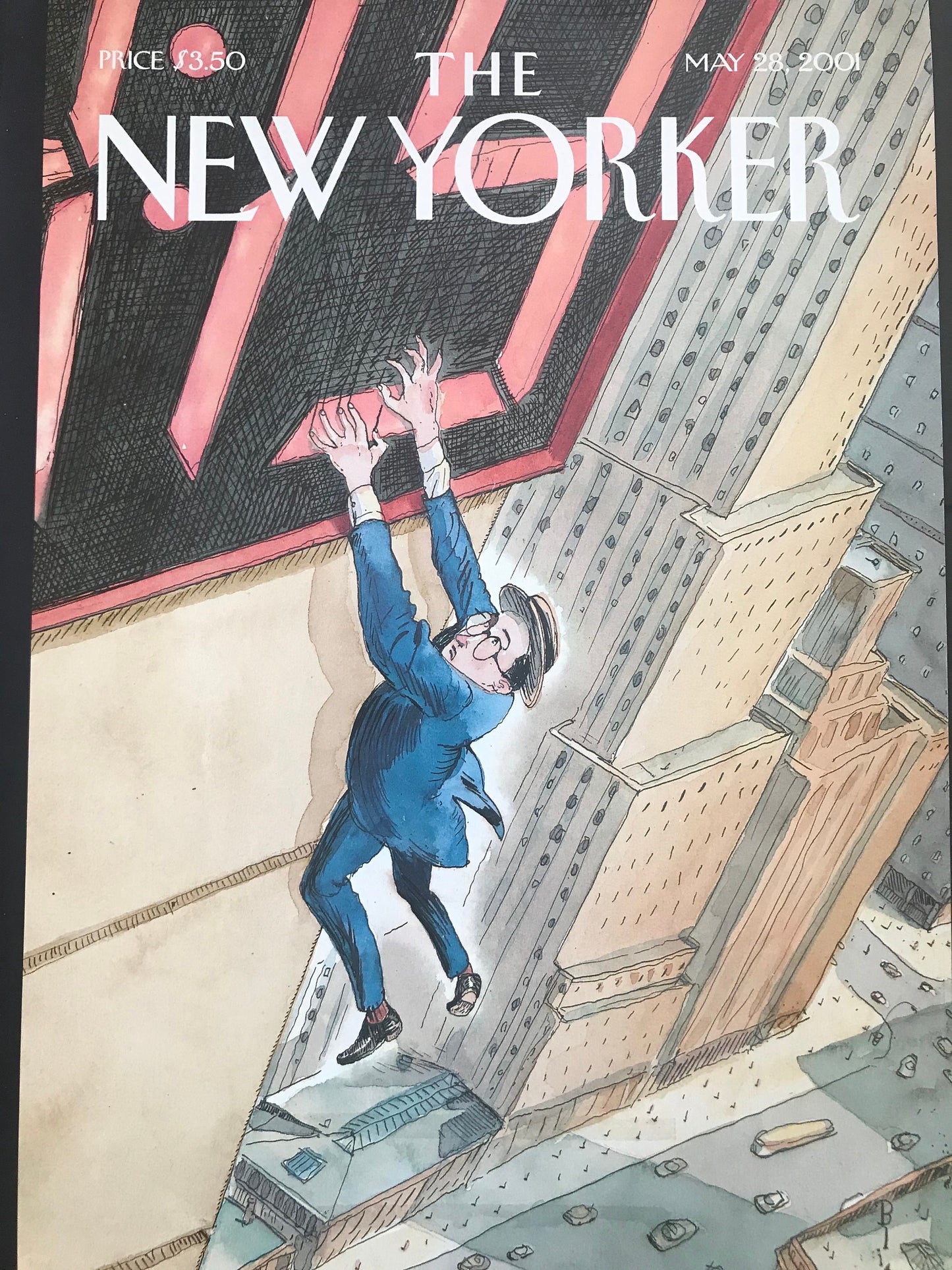 NEW YORKER Magazine cover - May 28, 2001