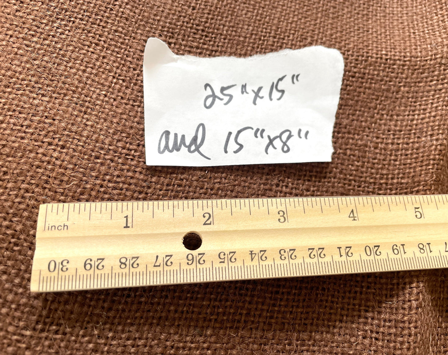 Woven linen? vintage fabric remnants