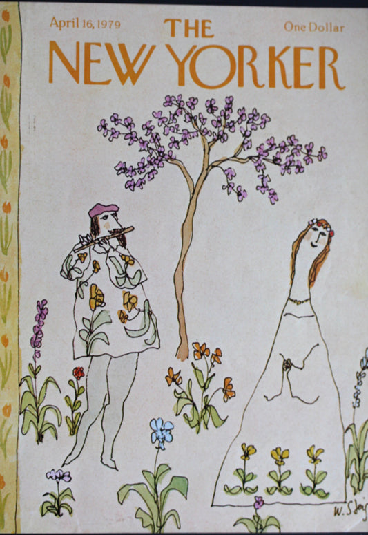 The NEW YORKER Magazine original cover - April 16, 1979 - William Steig