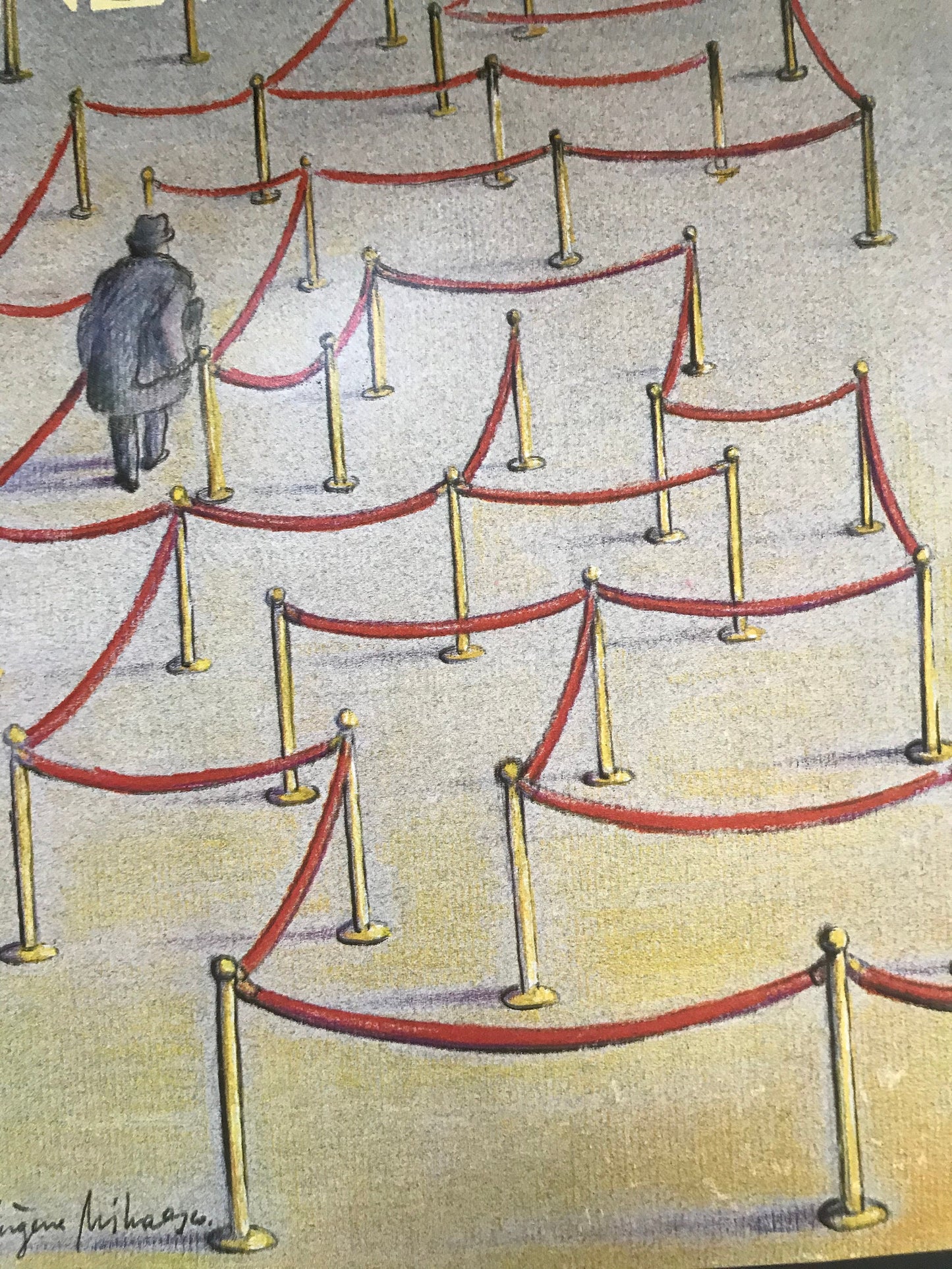 NEW YORKER Magazine cover - January 20, 1975