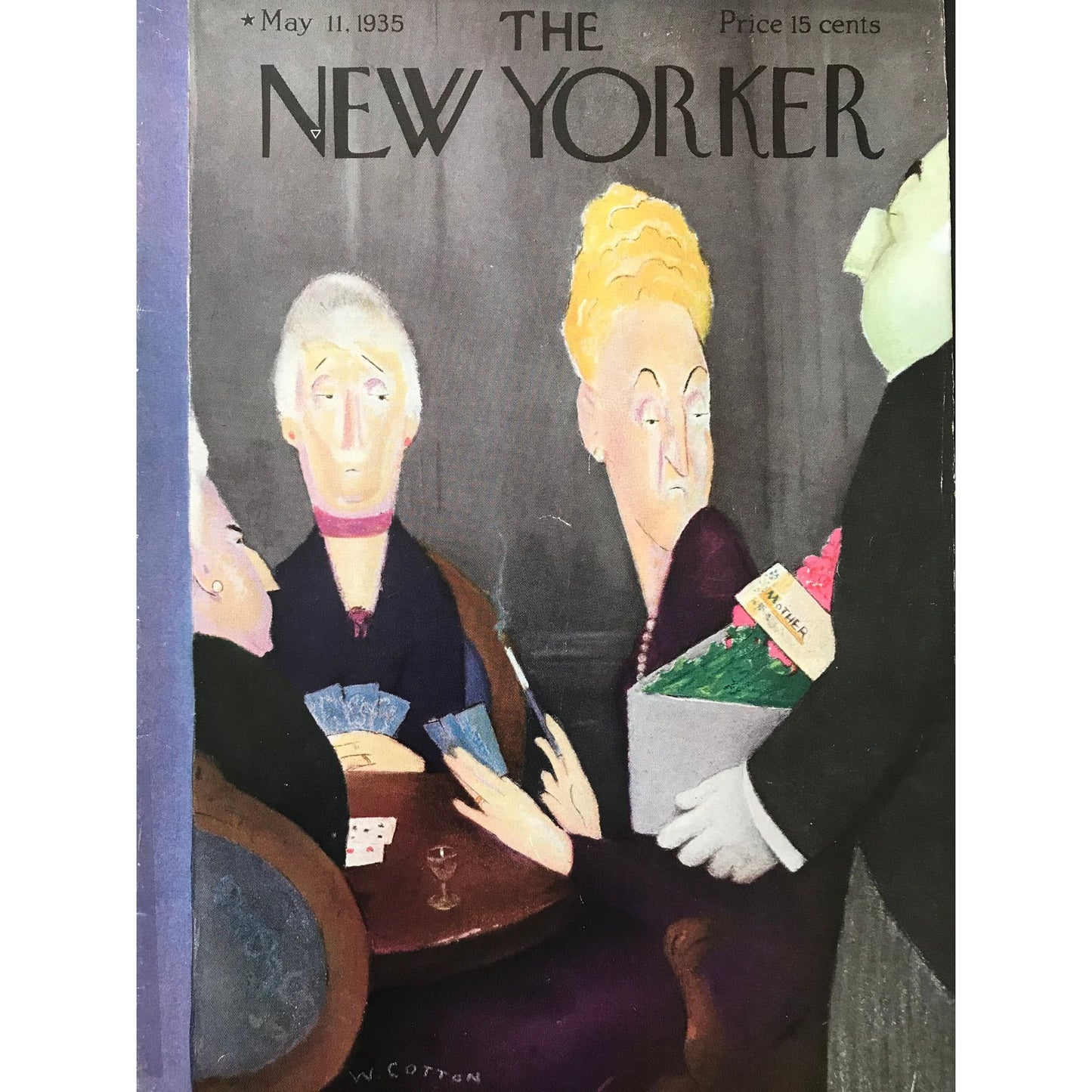 Very RARE - May 11, 1935 - NEW YORKER Magazine original cover