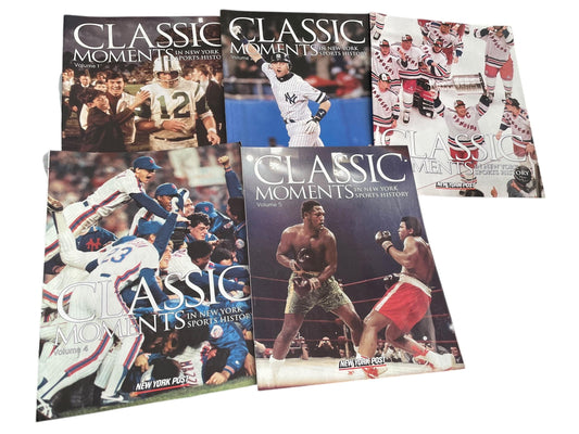 Classic moments in sports history New York Post - Special Collectible sections - your choice