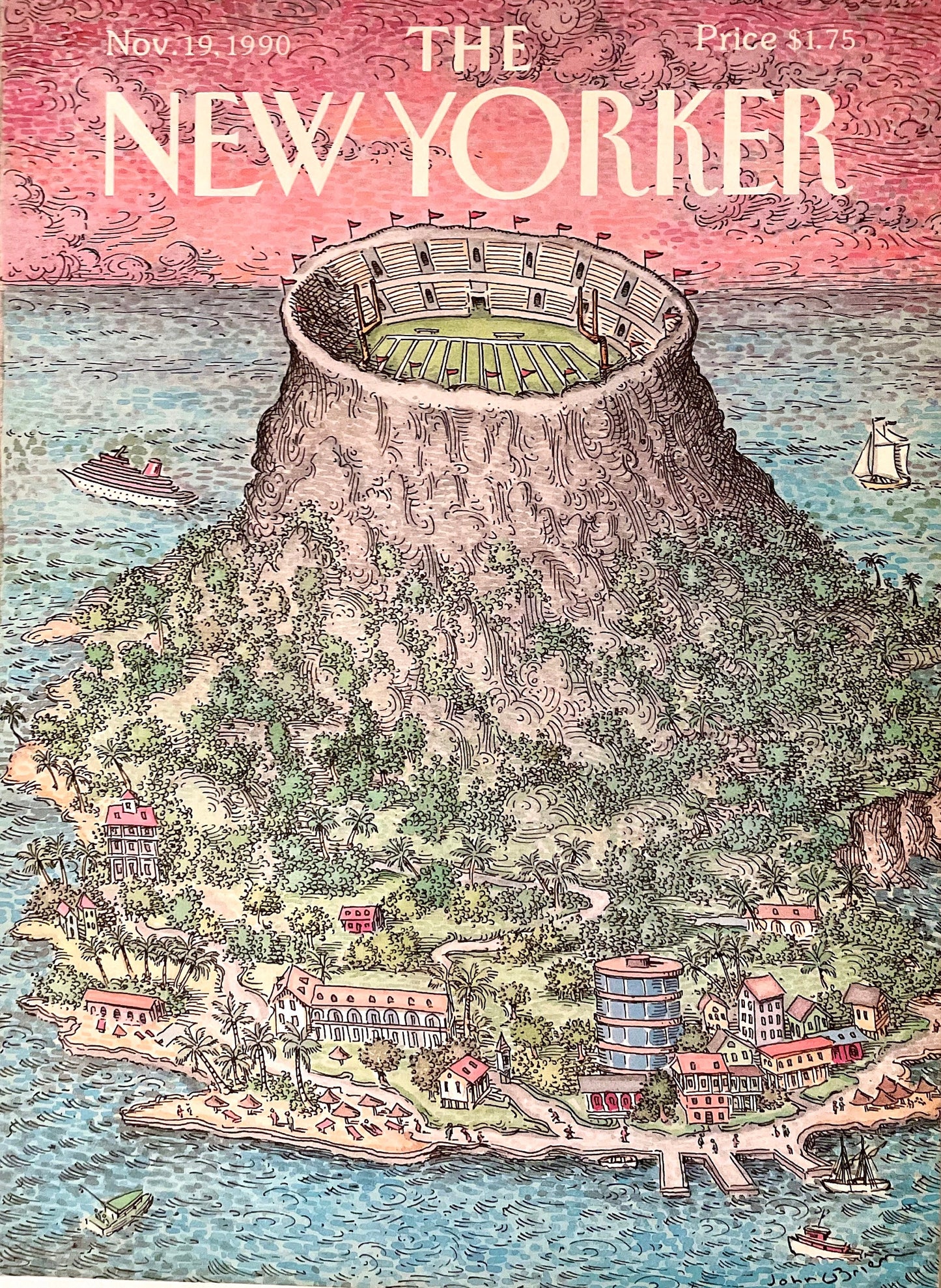 November 19, 1990 - The NEW YORKER Magazine original cover