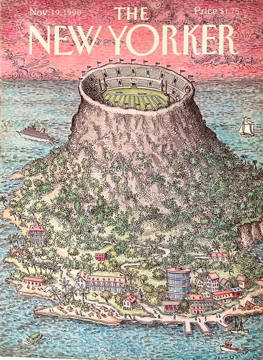 November 19, 1990 - The NEW YORKER Magazine original cover