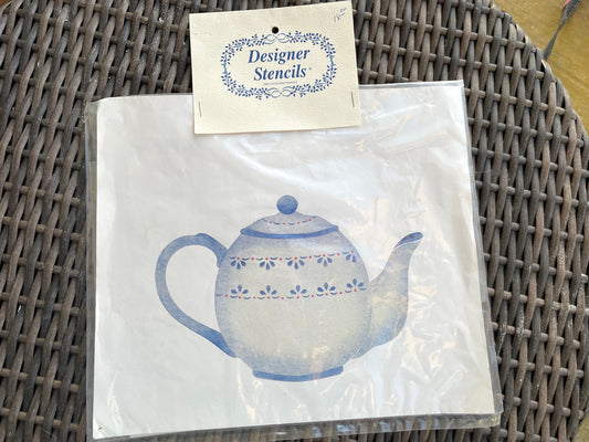 Designer Stencils original teapot stencil - in original packaging