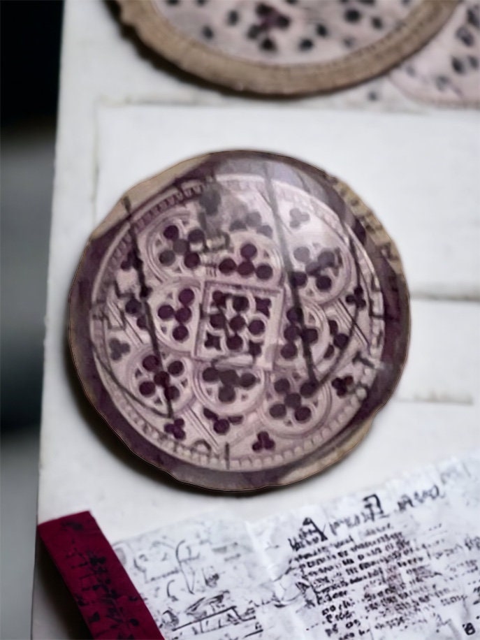 Necklace pendant or pin made from a genuine vintage postage stamp from Switzerland - Helvetia