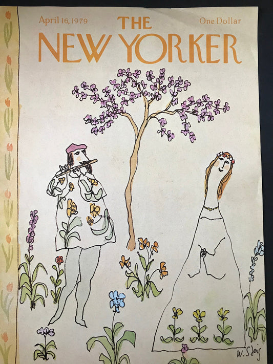 NEW YORKER Magazine cover - April 16, 1979 - Thanksgiving