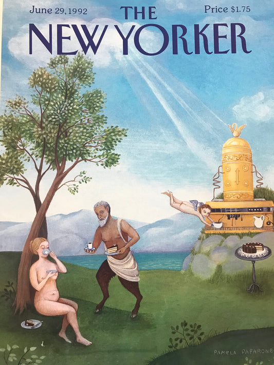 The NEW YORKER Magazine very rare original cover - June 29, 1992