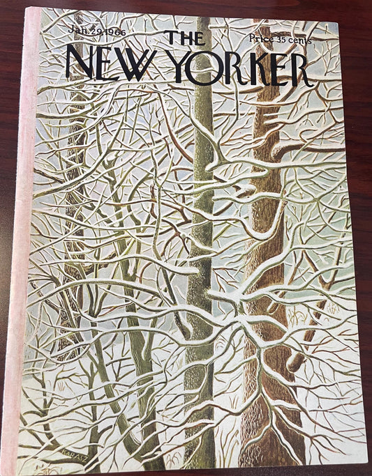 NEW YORKER Magazine cover - January 29, 1966