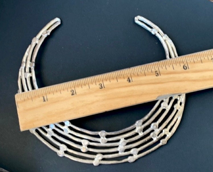 Stunning vintage choker necklace - unknown maker