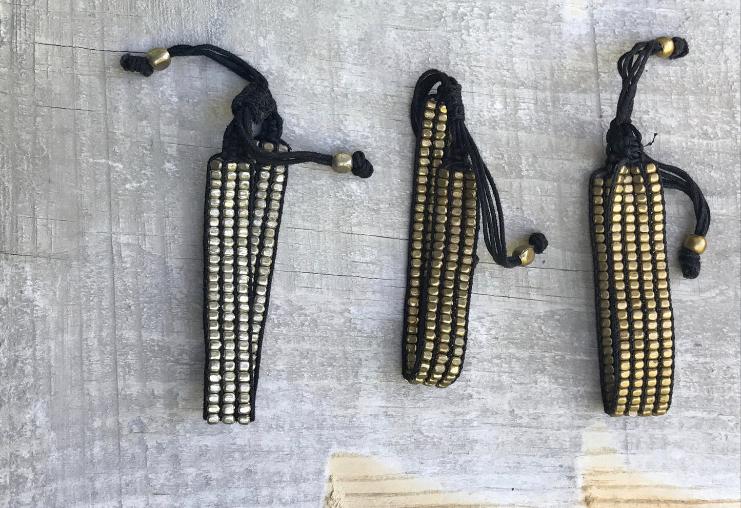 Your choice of unique metal beadwork vintage bracelets