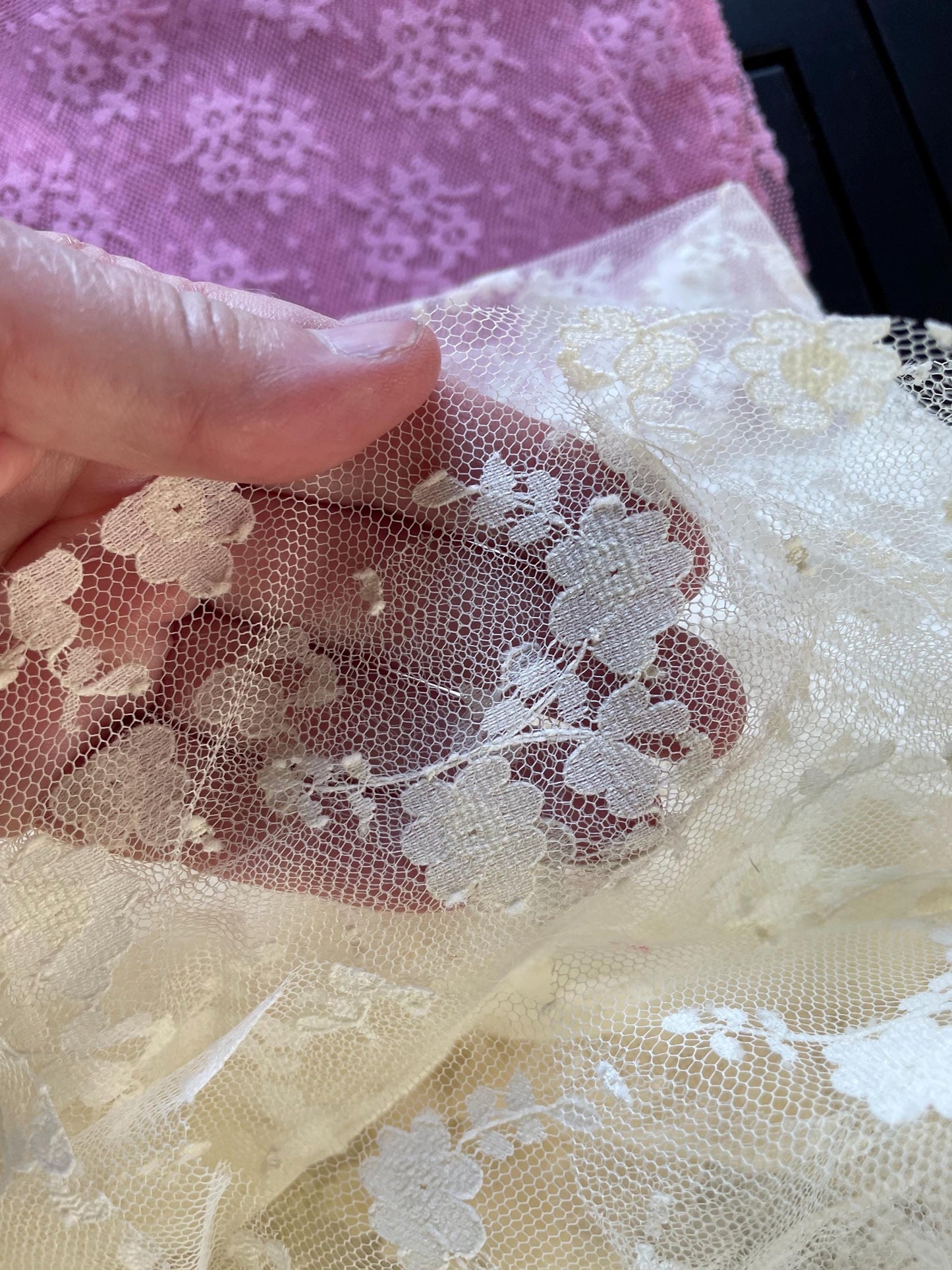 Beautiful vintage lace lots - choose from selection