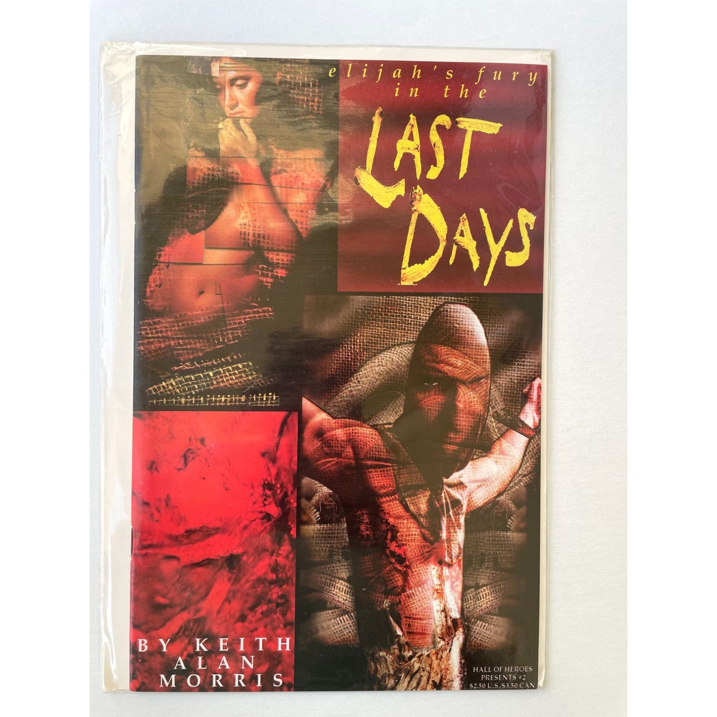 Vintage comic book - Hall of Heroes Presents (2nd Series) ; Hall of Heroes comic book - Elijah’s Fury in the Last Days