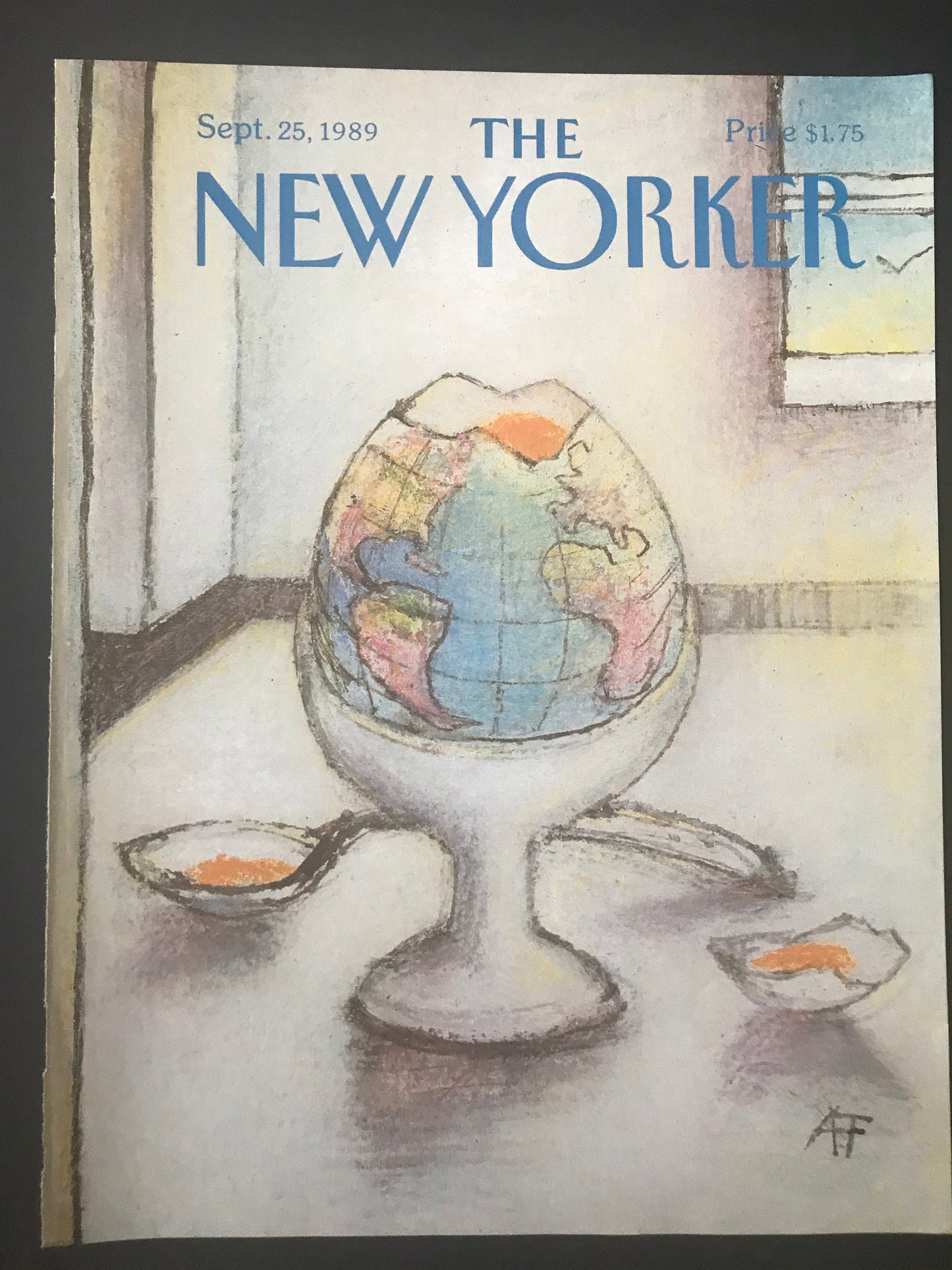 September 25, 1989 - The NEW YORKER Magazine original cover