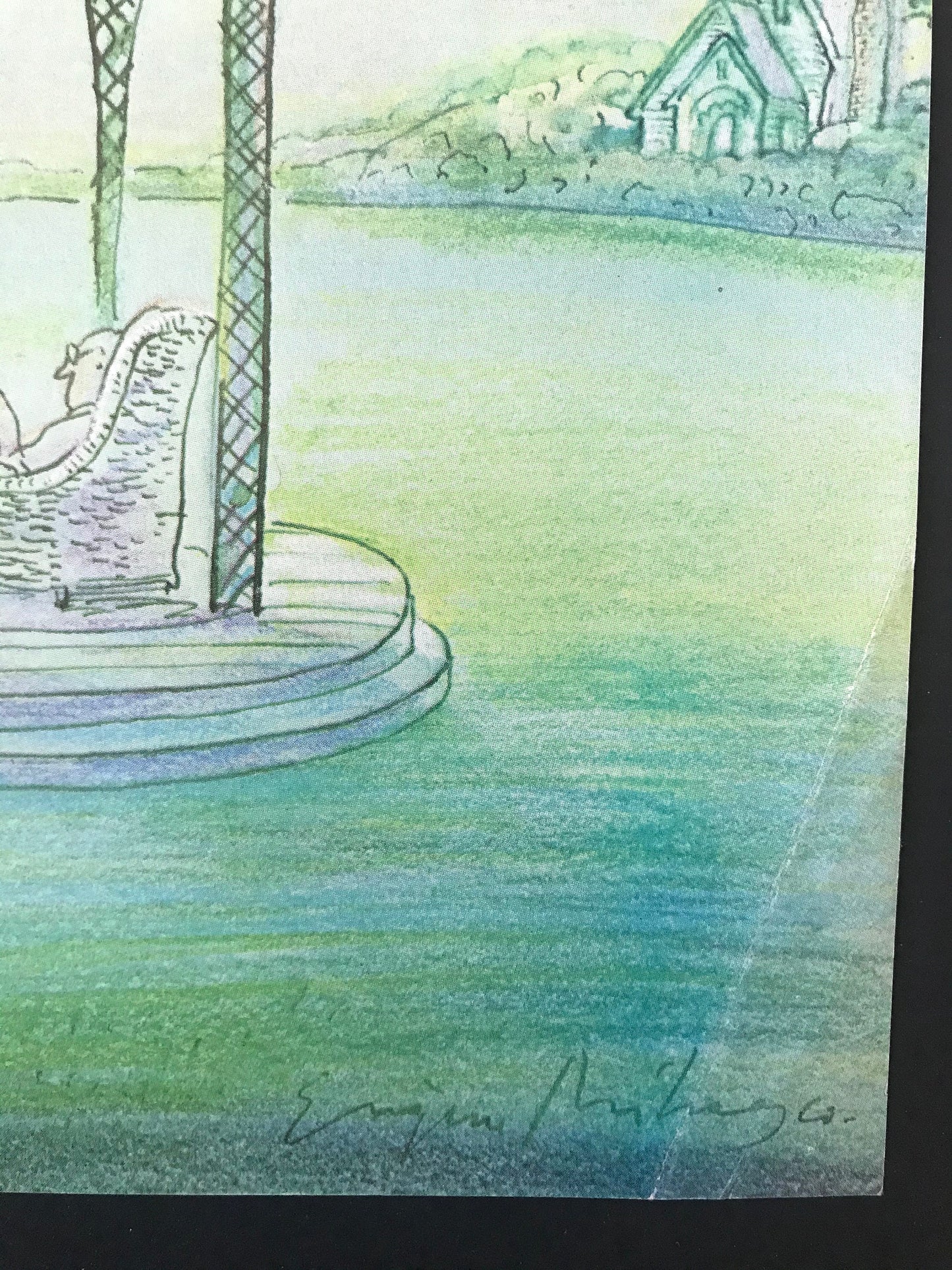 RARE August 15, 1983 - The NEW YORKER Magazine vintage original cover - man reading