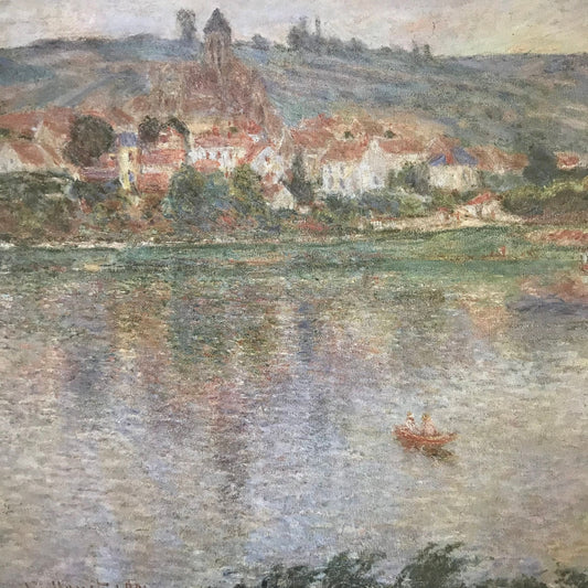 Stunning vintage Monet print  - approx. 8" tall x 6 1/2" wide