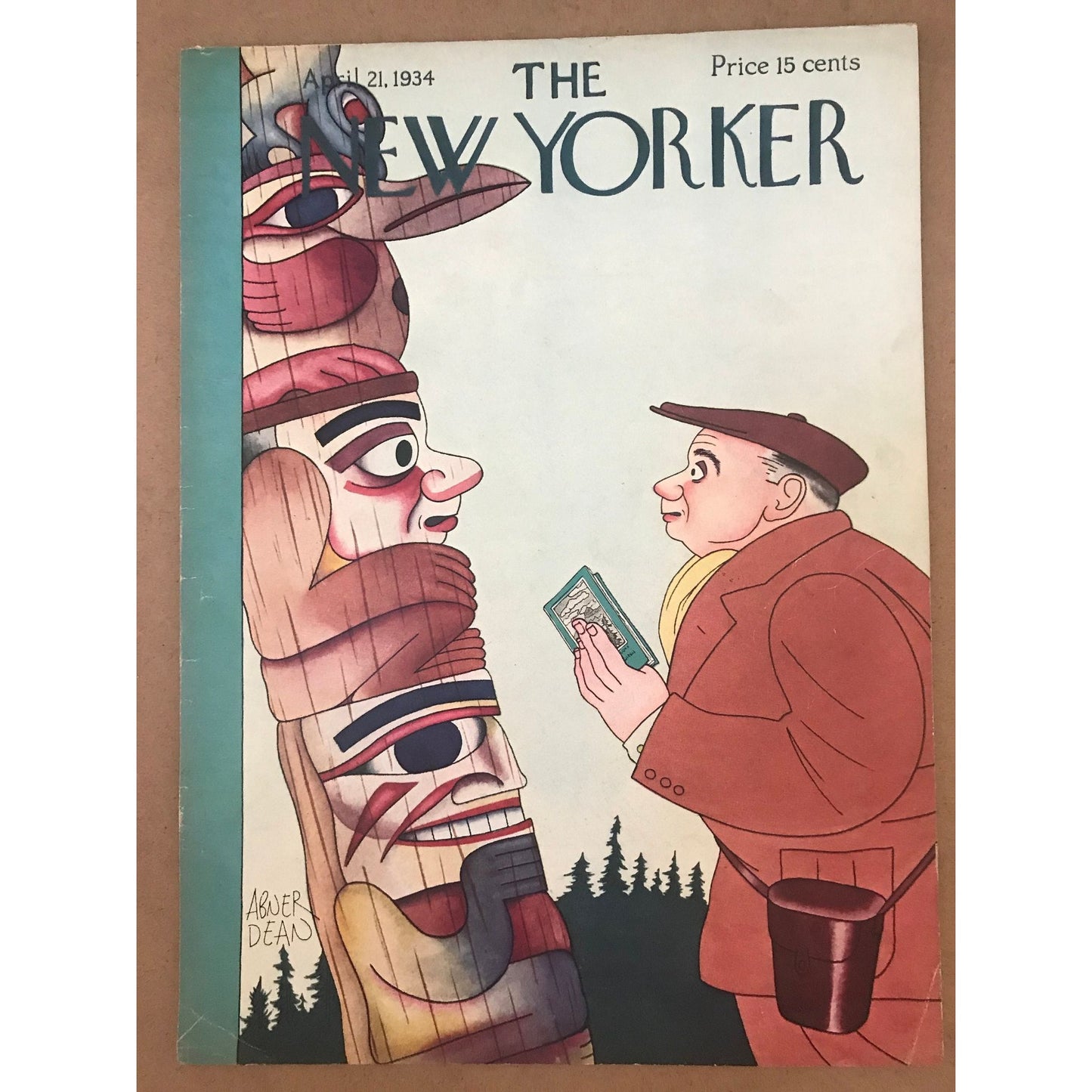 Rare - April 21, 1934 - The NEW YORKER Magazine original cover