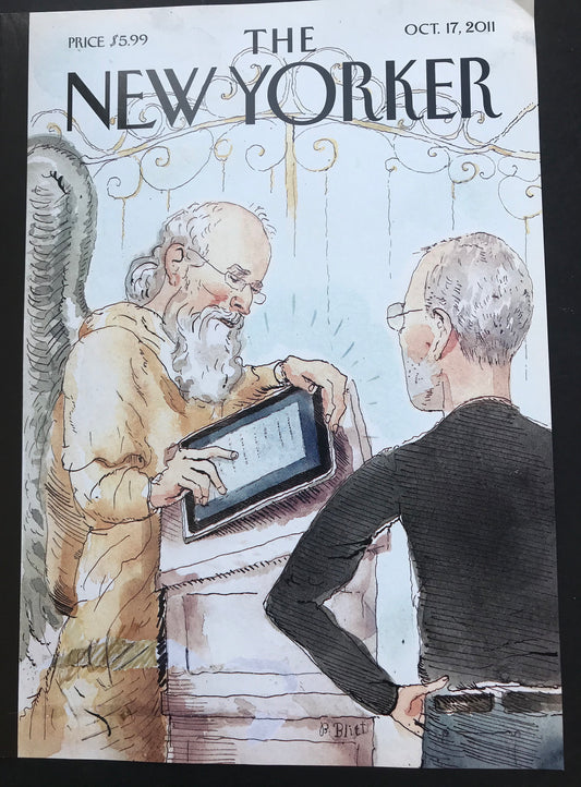 October 17, 2011 - The NEW YORKER - cover only - Please read description