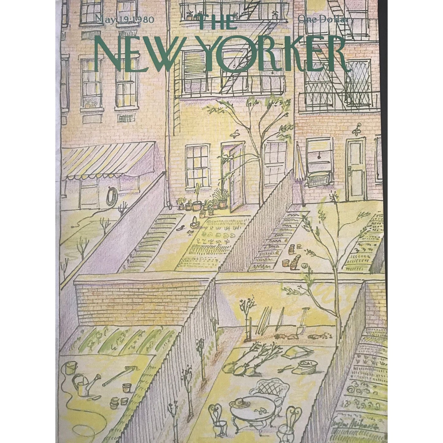 May 19, 1980 - The NEW YORKER Magazine original cover