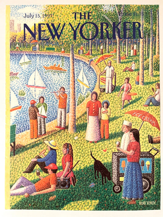 July 15, 1991 - The NEW YORKER Magazine original cover