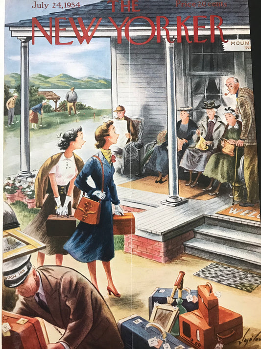 Rare - July 24, 1954 - The NEW YORKER Magazine original cover