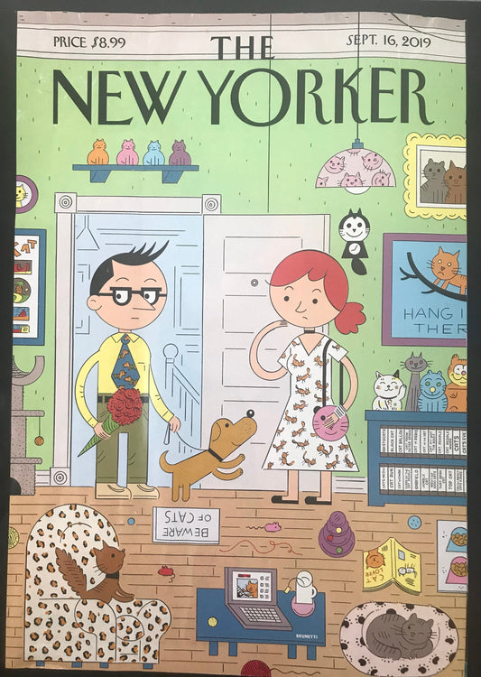 September 16, 2019 - The NEW YORKER Magazine original cover