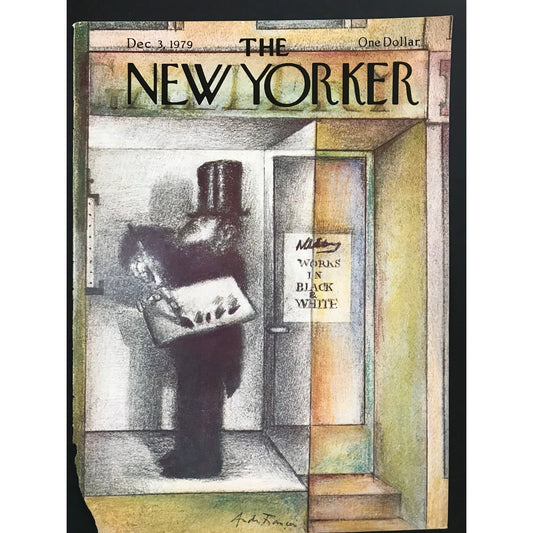 NEW YORKER Magazine cover - December 3, 1979 - artist