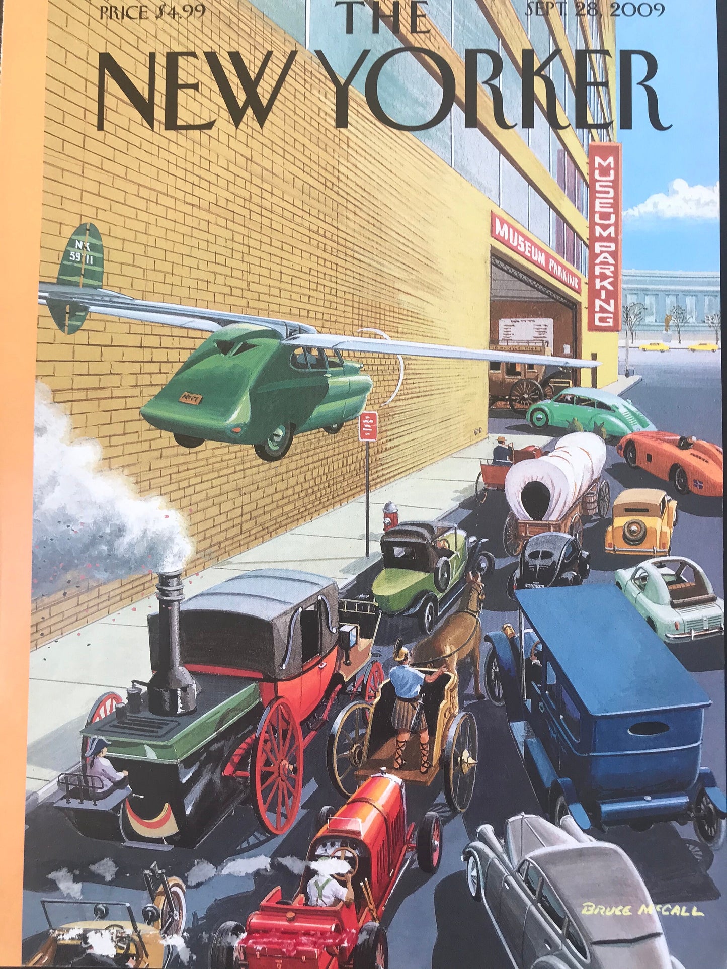 The NEW YORKER magazine cover only -  September 28, 2009 - Please read description