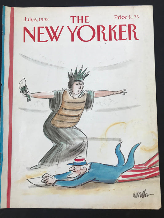 July 6 1992 - The NEW YORKER Magazine original cover