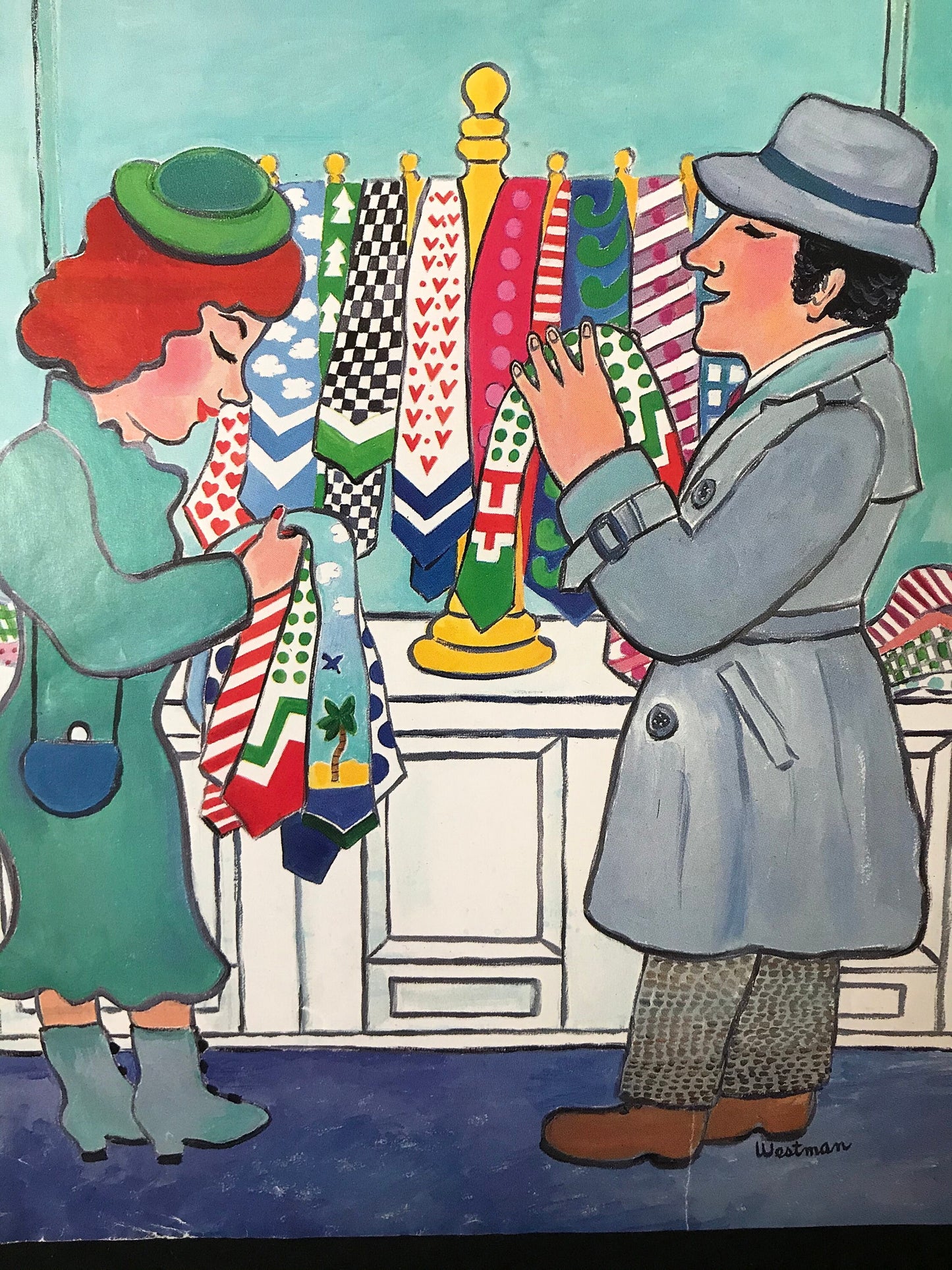NEW YORKER Magazine cover - February 29, 1988 - shopping