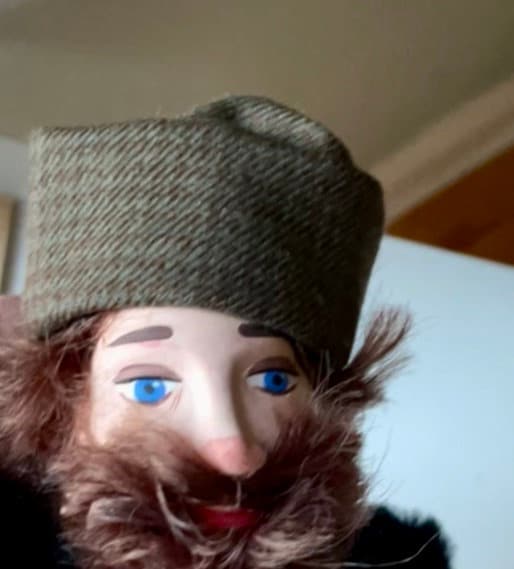 Vintage collectible Doll figurine from Norway