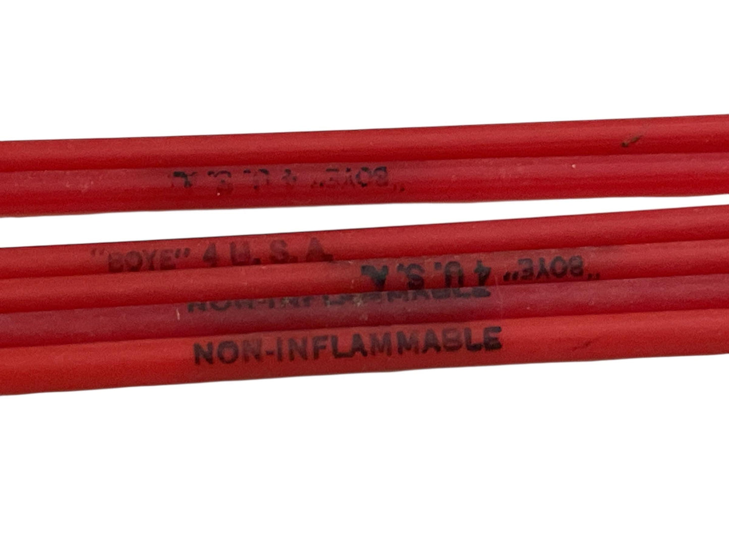 1950's Vintage Boye Double Pointed Knitting Needles – Celluloid Acetate Plastic 7”   Non-Inflammable Marked, Mid-Century Craft Supplies