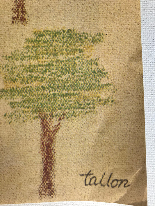 NEW YORKER Magazine cover - August 22, 1983 - trees and park benches