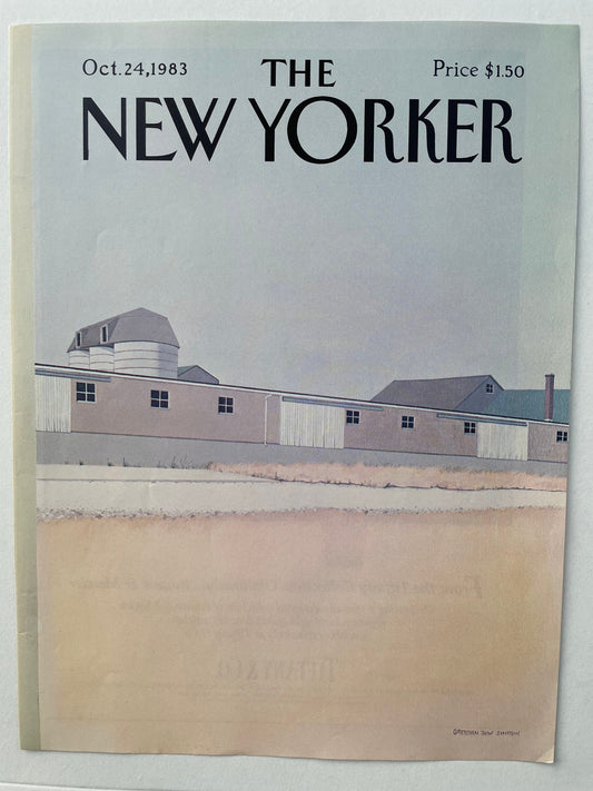 The NEW YORKER cover only - October 24, 1983